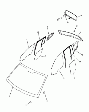 GLASS, GLASS HARDWARE & INTERIOR MIRRORS