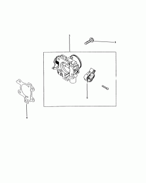 THROTTLE BODY 2.5L (EEB)  FJ22