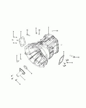 FRONT CASE AND RELATED PARTS