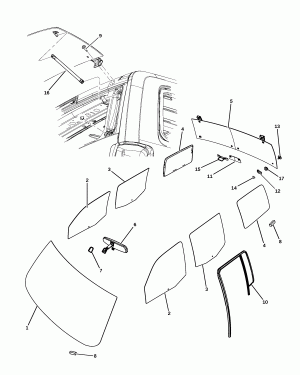 GLASS, GLASS HARDWARE & INTERIOR MIRROR