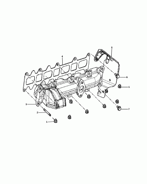 EXHAUST MANIFOLD 3.0L DIESEL [EXG]