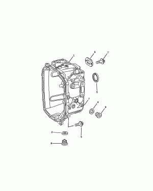 REAR CASE AND RELATED PARTS