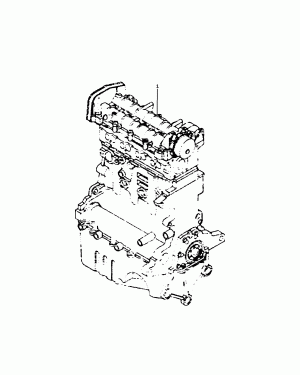 ENGINE ASSEMBLY AND SERVICE LONG BLOCK 1.0L TURBO [EKA]