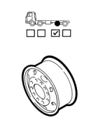 Wheel size rear ax.1