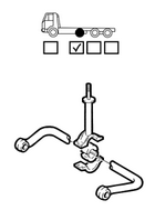Lead.rear axle stab.