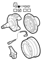 Fitt., front axle  2