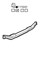 Axle beam, front ax.2