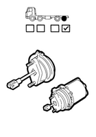 Brake cyl. rear ax.2