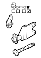 Brake fitt.rear ax.2