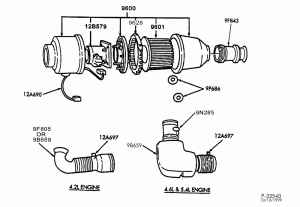 8 CYL. 5.4L - SOHC-Air cleaner - SOHC