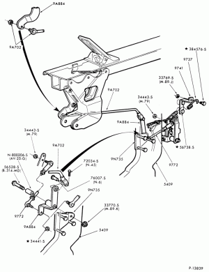 CUMMINS KT-450, KT-525-CLT900-linkage