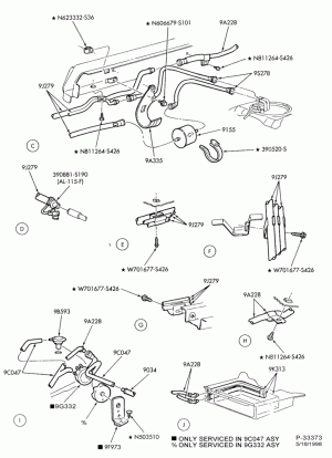 6 CYL. 3.0L - EXC. DOHC-Fuel system - flex fuel only - Page B