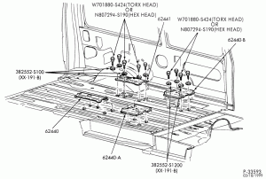 SEATS AND SEAT BELTS-Rear strikers - captain chairs-E150/350
