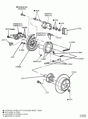 Диск, барабан тормозной