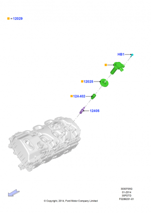 Свеча зажигания, накаливания