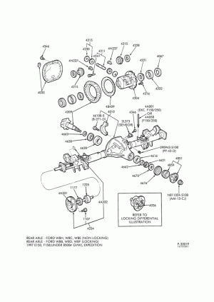 Мост передний, задний