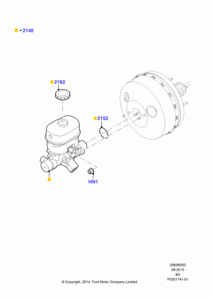 Цилиндр тормозной главный