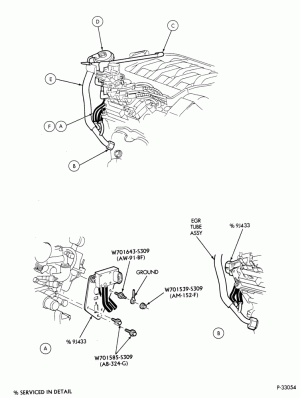 6 CYL. 2.5L-Emission system - exhaust gas - recirculation (E.G.R.) - Page A