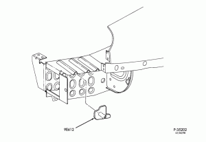 6 CYL. 3.0L - EXC. DOHC-Air cleaner splash shield