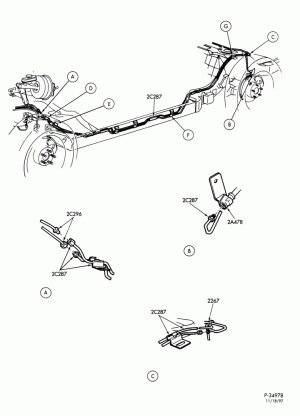 BRAKES-Disc brake system - with anti-lock - exc. traction control - exc. NGV - Page A