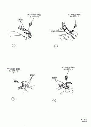 BRAKES-Disc brake system - with anti-lock - exc. traction control - exc. NGV - Page B