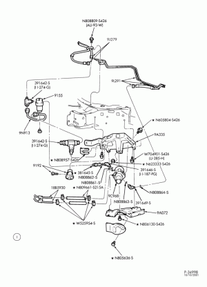 MANIFOLDS, THERMOSTATS & EMISSION PARTS-Fuel system - line installation & related parts - NGV - LH - Page C