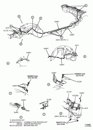 FRONT SPRING AND STABILIZERS-Rear suspension - automatic load leveling system