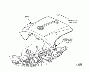 ENGINE-Engine cover, shield