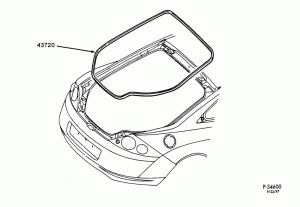ROOF-Liftgate - weatherstrip seal installation - B/T 63