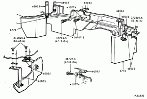 8 CYL. 9.3L (568 C.I.D.) DIESEL - DETROIT-L-LN-LNT-LT-LTS800/900- rear (upper)