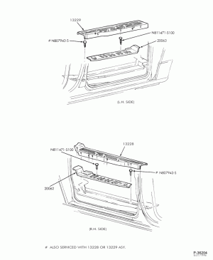 SOFT, INTERIOR TRIM-Interior trim - side door - scuff plate - sliding door-TW