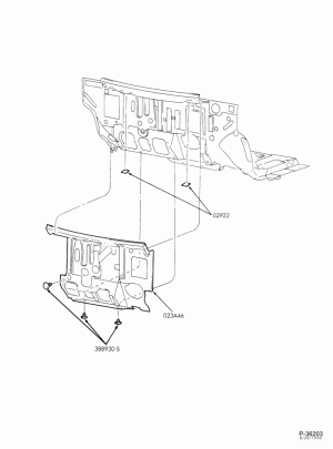 SOFT, INTERIOR TRIM-Interior trim - dash insulator-TW