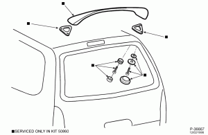LIFT/TAILGATE, BACK-OF-CAB, BACK WINDOW-Air deflector-DM