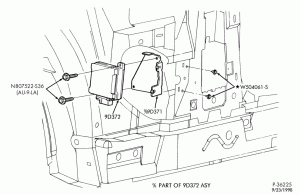 6 CYL. 2.5L-Fuel pump driver module