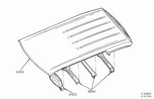 SHEET METAL-Sheet metal - roof panel assembly-DM