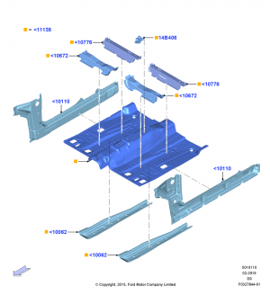 Floor Pan - Front; 22/MAY/2015