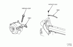 RADIOS-Radio suppression - 6 cyl. 3.8L-TW