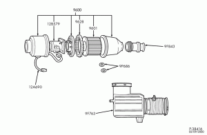 8 CYL. 5.4L - DOHC-Air cleaner & related parts