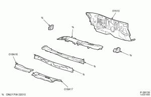 SHEET METAL-74 - cowl & related parts