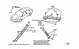 SOFT, INTERIOR TRIM-Garnish mouldings