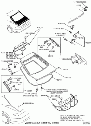 SOFT, INTERIOR TRIM-Luggage compartment trim - liftgate trim