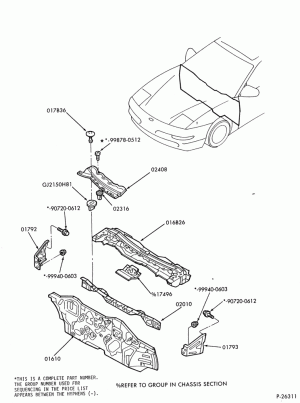 SHEET METAL-61 - cowl sheet metal