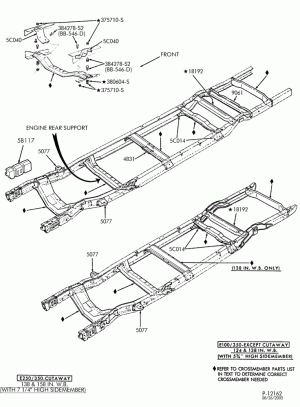 SPRING, STABILIZERS, REAR SUSPENSION-Frame - 124" W/B & 138" W/B-E150/450