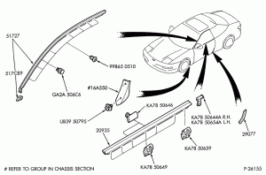 Дефлекторы, брызговики, накладки