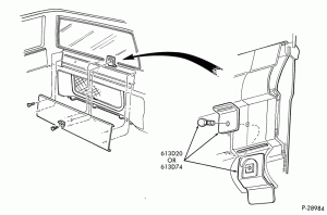 SEATS AND SEAT BELTS-Seat belt tether strap kit-DM