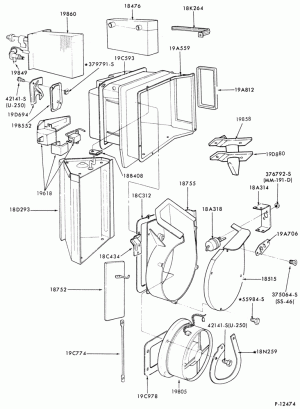 AIR CONDITIONING-Bezels and Controls  - built - Super/Van Wagon  - built - built - built- main-integral-All