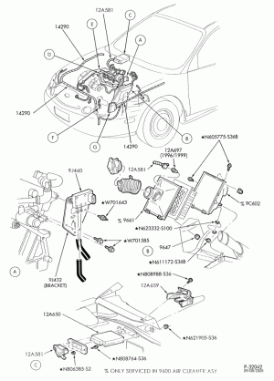 6 CYL. 3.0L - DOHC-Powertrain control module (P.C.M.) - Page A