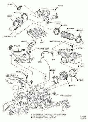 CHOKE, ACCELERATOR AND SPEED CONTROL-Air cleaner - NGV