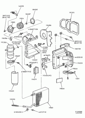 Испаритель, осушитель кондиционера