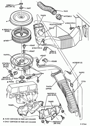 4 CYL. 2.0L (122 C.I.D.) AND 2.3L (140 C.I.D.)-GAS-W/O-R-"Before 11/82"